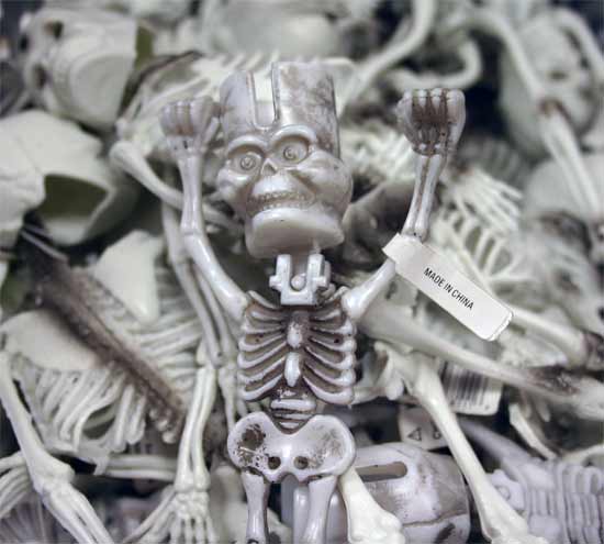 Bin O' Skeletons, Party Store