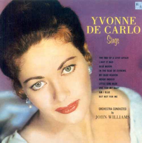 against Yvonne deCarlo